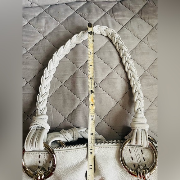 Vintage B. Makowsky White multiple pocket Purse/Bag - Picture 4 of 16